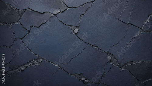 Fotografering Black dark navy blue texture background for design