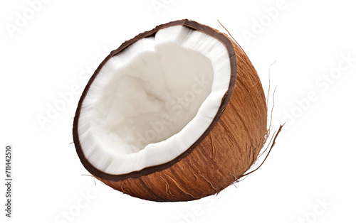Unveiling the Beauty of Coconut Creations on White or PNG Transparent Background