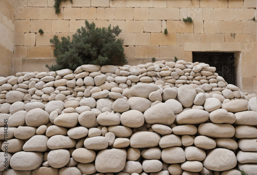 Western Wall stone pile in Jerusalem