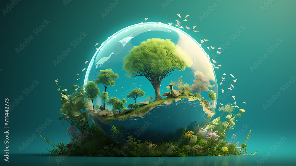 Environmental protection background, world environment day background, protect the environment Environmental protection background, world environment day background, protect the environment
