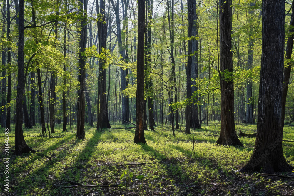 Capturing Light's Dance, spring art