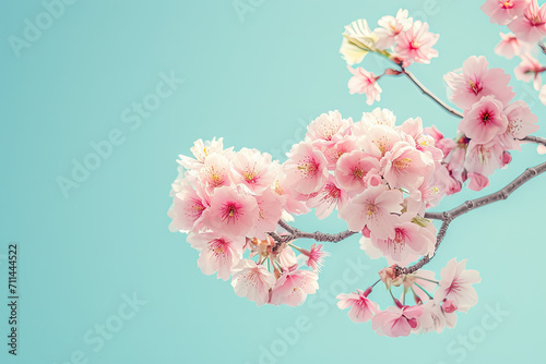 Blossoming Cherry in Focus, spring art