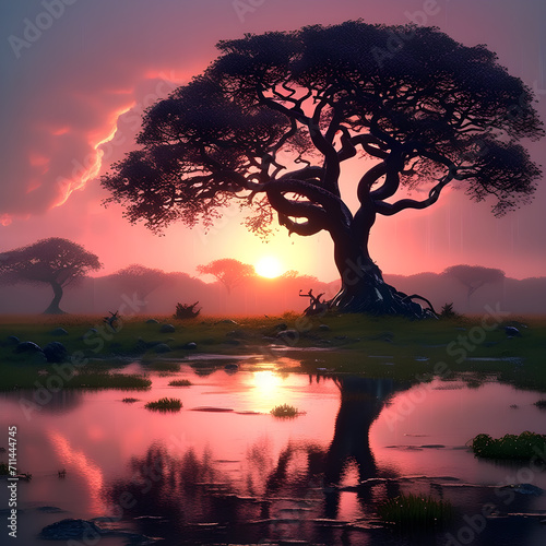 Sunset Nature Wallpaper