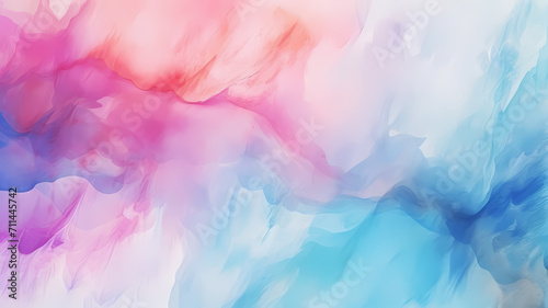 Abstract watercolor background with evenly blended colors photo