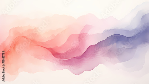 Abstract watercolor background with evenly blended colors