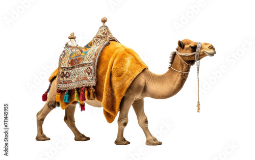 Embracing the Spirit of Dubai with Camel Plush Delights on White or PNG Transparent Background