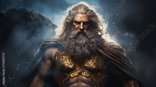 The almighty ancient Greek god Zeus