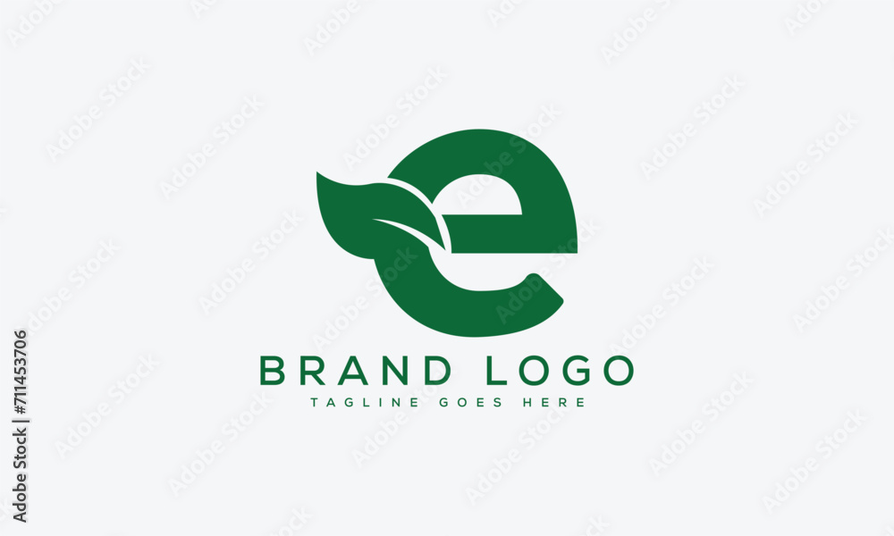 letter E logo design vector template design for brand. letter E logo design vector template design for brand.