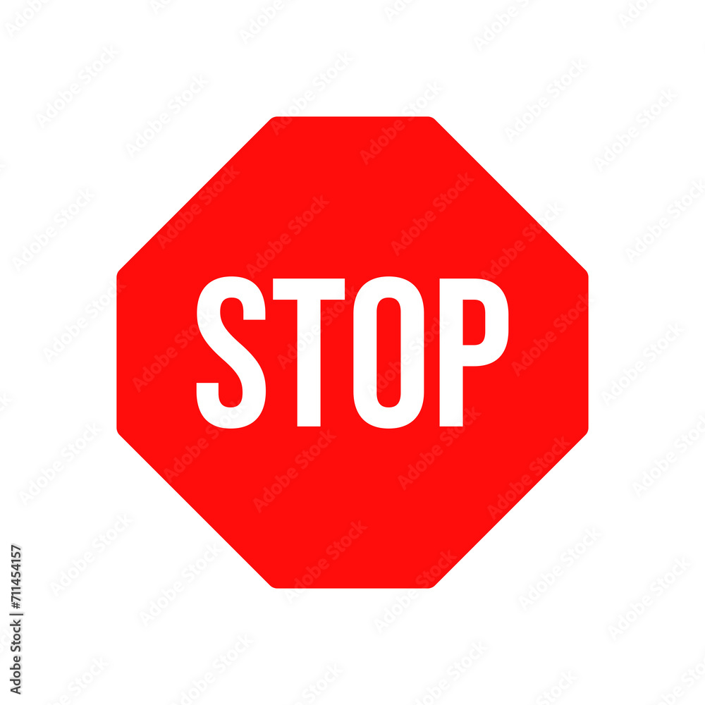 Red stop sign graphic design Red stop sign graphic design