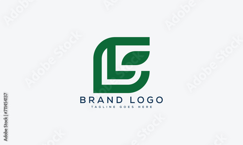 letter LC logo design vector template design for brand. photo