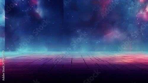 the wallpaper of the arena in space