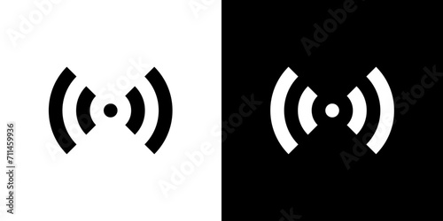 Live TV icon. Black icon. Business icon. Line icon. Icon set.