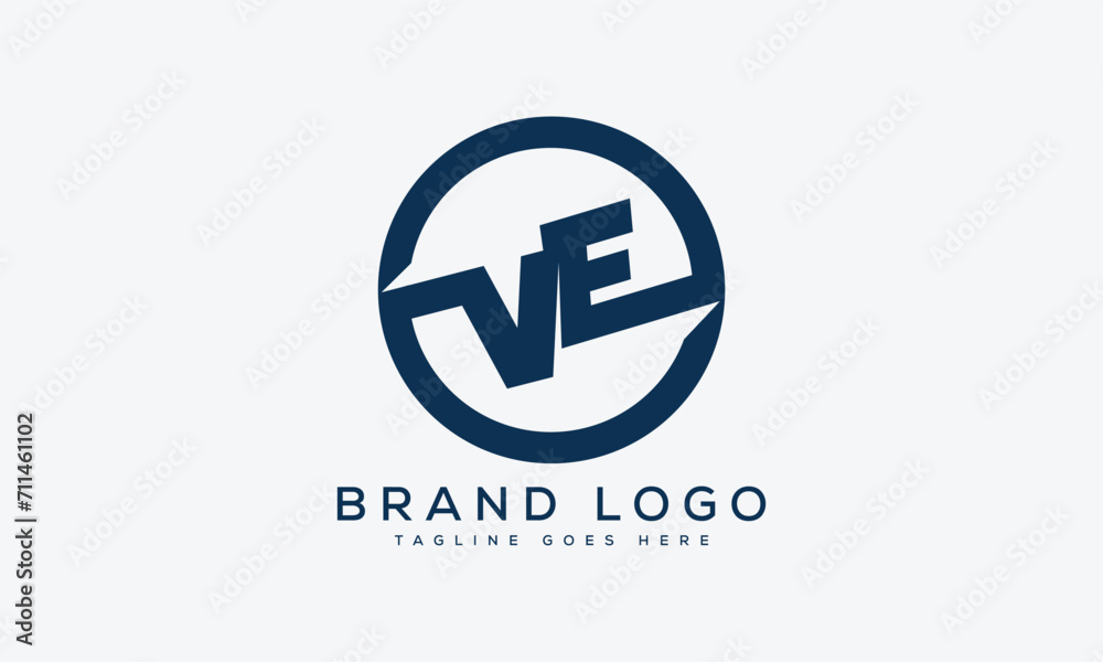 letter VE logo design vector template design for brand. letter VE logo design vector template design for brand.