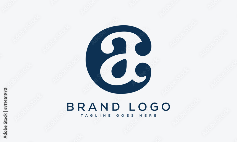 letter CA logo design vector template design for brand. letter CA logo design vector template design for brand.