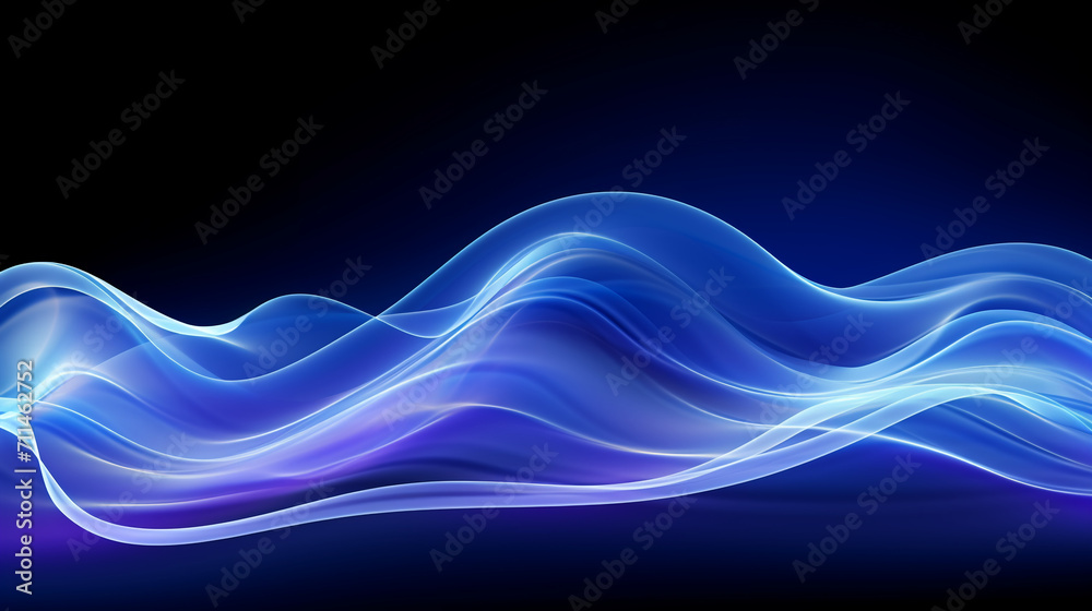 abstract colorful glowing wavy perspective with fractals and curves background 16:9 widescreen wallpapers