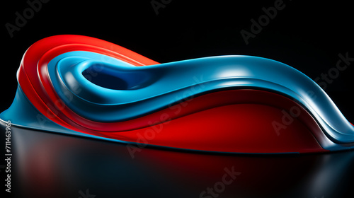 abstract colorful glowing wavy perspective with fractals and curves background 16:9 widescreen wallpapers