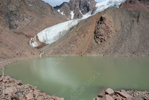 Glacier lake photo