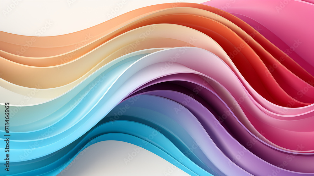 abstract colorful glowing wavy perspective with fractals and curves background 16:9 widescreen wallpapers