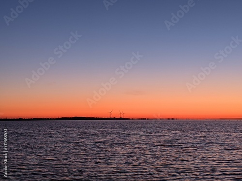 sunrise over the sea