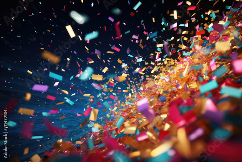 Exhilarating Confetti Fiesta for Vibrant Events