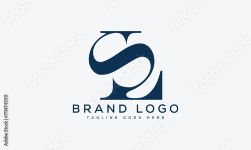 letter LS logo design vector template design for brand. photo
