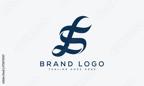 letter LS logo design vector template design for brand.