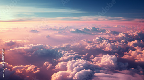 Wallpaper with clouds in the sky.