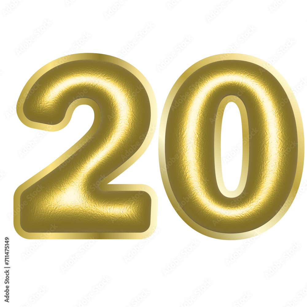 Golden number 20 Golden number 20