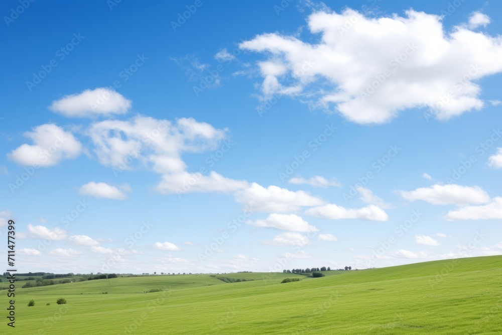 A seamless expanse of blue sky, interrupted only by the silhouettes of distant mountains, Generative AI A seamless expanse of blue sky, interrupted only by the silhouettes of distant mountains, Generative AI