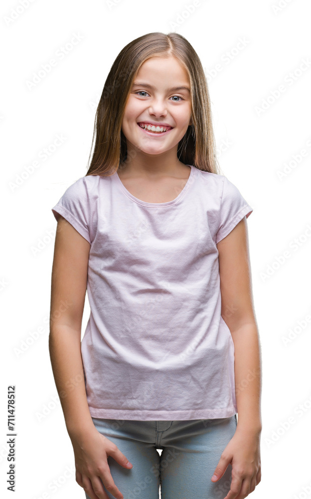 Young beautiful girl over isolated background with a happy and cool smile on face. Lucky person. Young beautiful girl over isolated background with a happy and cool smile on face. Lucky person.