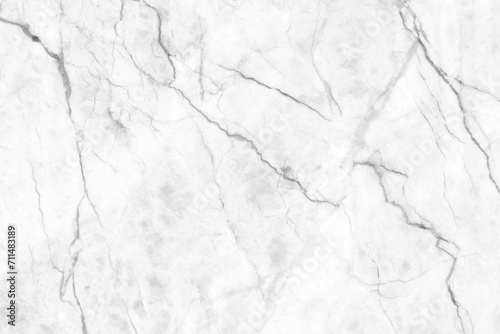 White marble texture with natural pattern for background or design artwork.