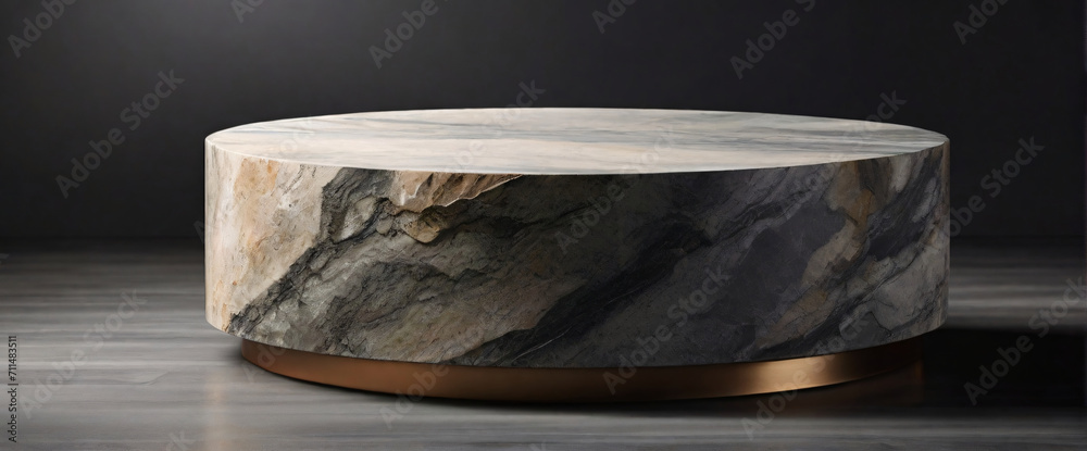 Stone podium for display product. Background for cosmetic product branding, identity and packaging inspiration Stone podium for display product. Background for cosmetic product branding, identity and packaging inspiration