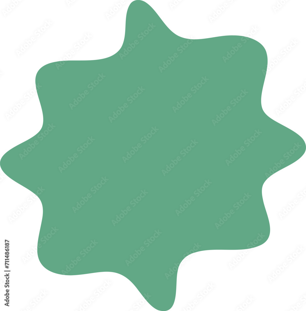 Blot shape illustration. Abstract frame silhouette Blot shape illustration. Abstract frame silhouette