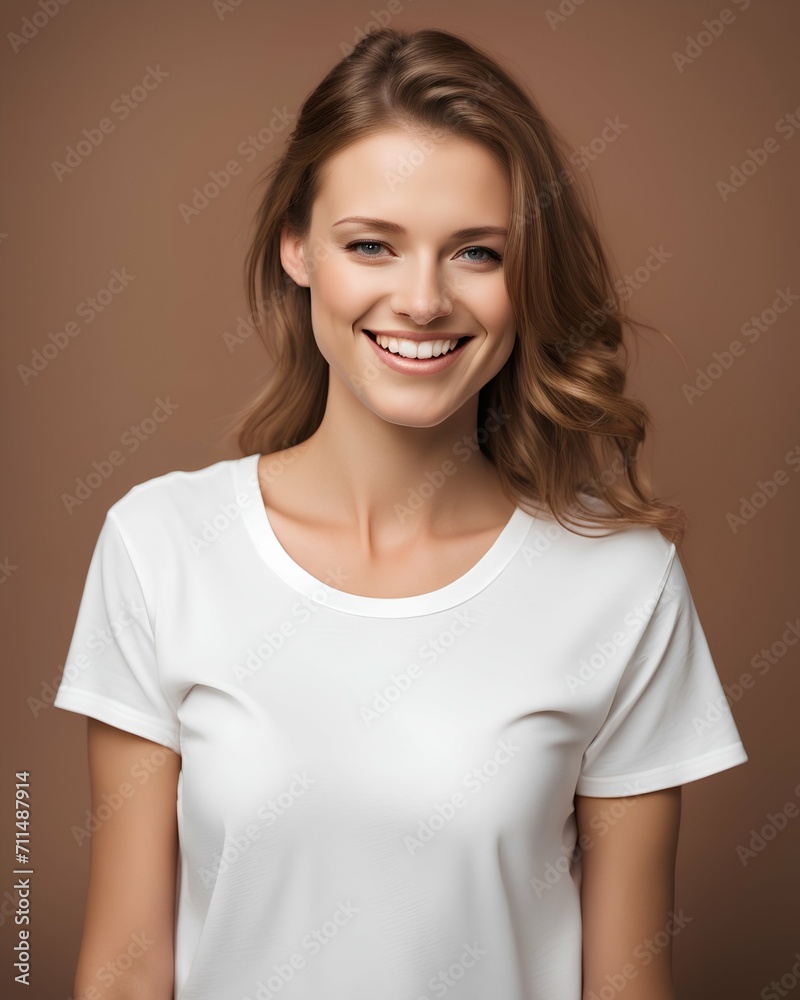 portrait of a woman smiling portrait of a woman smiling