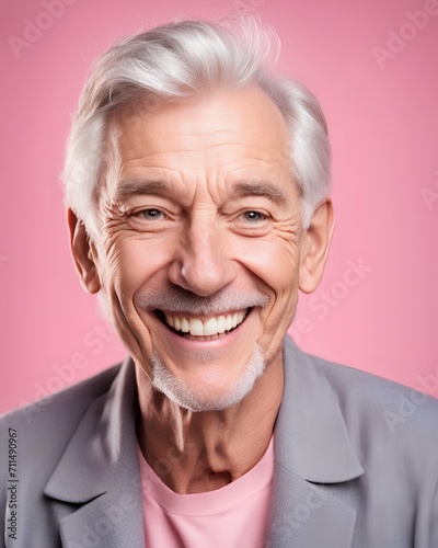 portrait of senior person