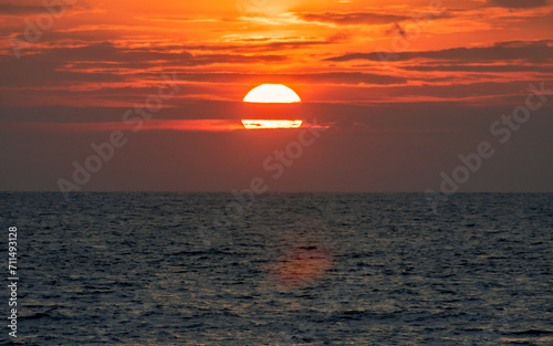 sunset on the sea © Johnster Designs