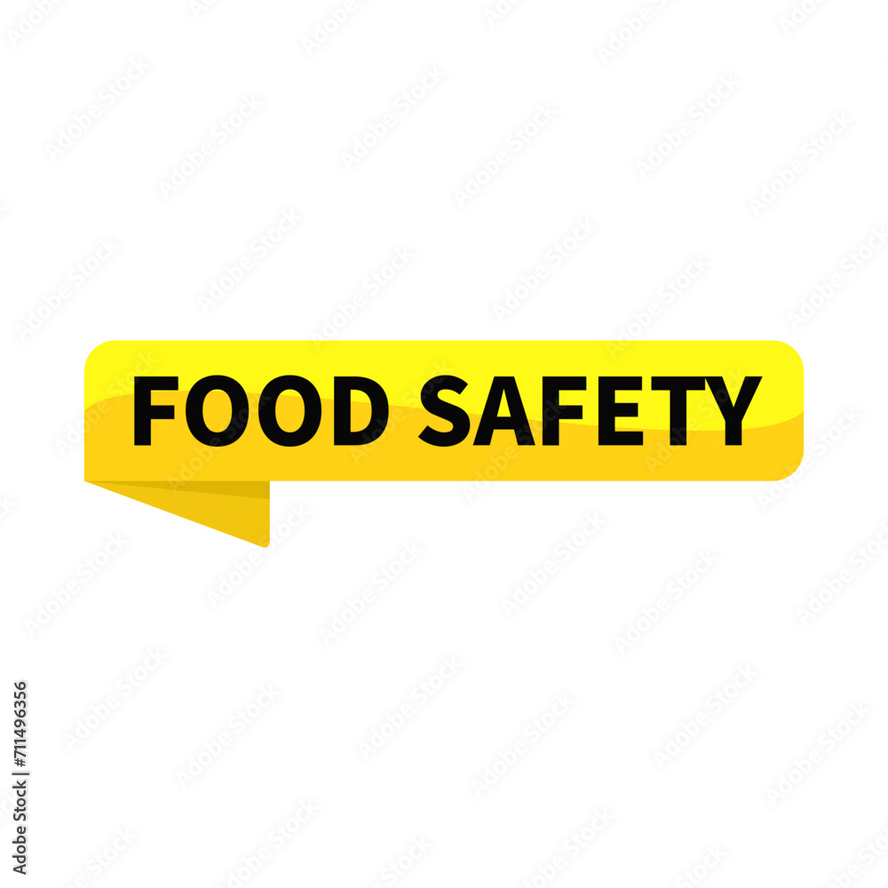 Food Safety Yellow Rounded Rectangle Ribbon Shape For Hygiene Warranty Information Promotion Business Marketing Social Media Announcement
Food Safety Yellow Rounded Rectangle Ribbon Shape For Hygiene Warranty Information Promotion Business Marketing Social Media Announcement