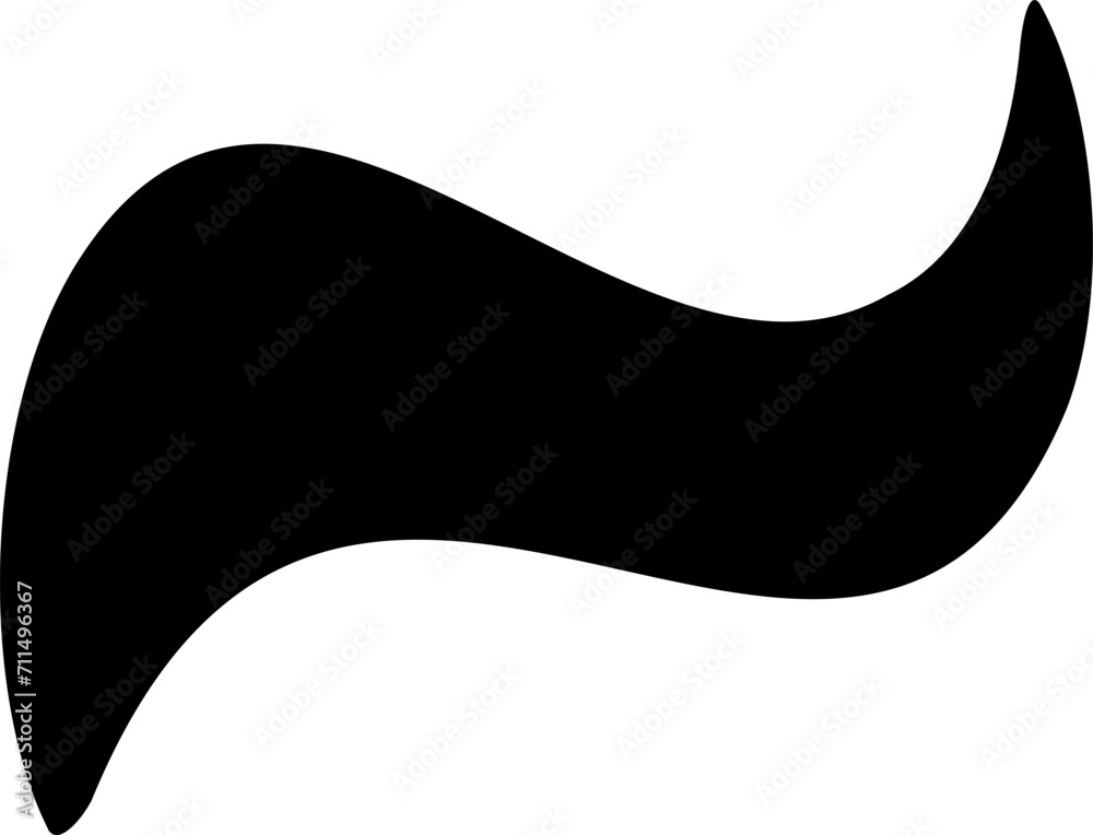 Abstract shape vector illustration. Blob shape silhouette decorative element Abstract shape vector illustration. Blob shape silhouette decorative element