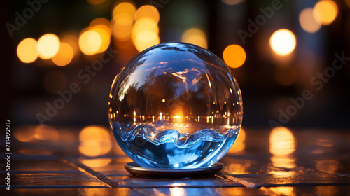 Wallpaper Mural glass ball on the table Torontodigital.ca