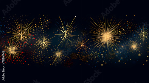 Fireworks background for celebration  holiday celebration concept