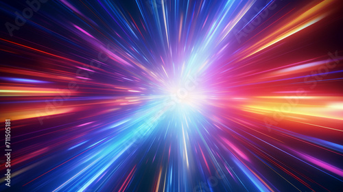 Celestial Velocity: Journeying Through Light-Speed Warp