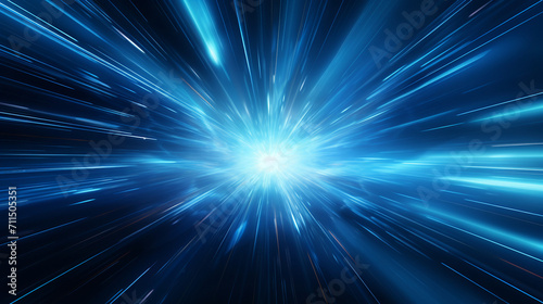 Blue Celestial Velocity: Navigating the Hyperspace Expanse