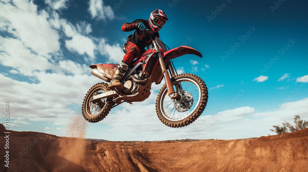 Canyon Flight: Capturing the Excitement of Mid-Air Motorcycle Stunts Canyon Flight: Capturing the Excitement of Mid-Air Motorcycle Stunts