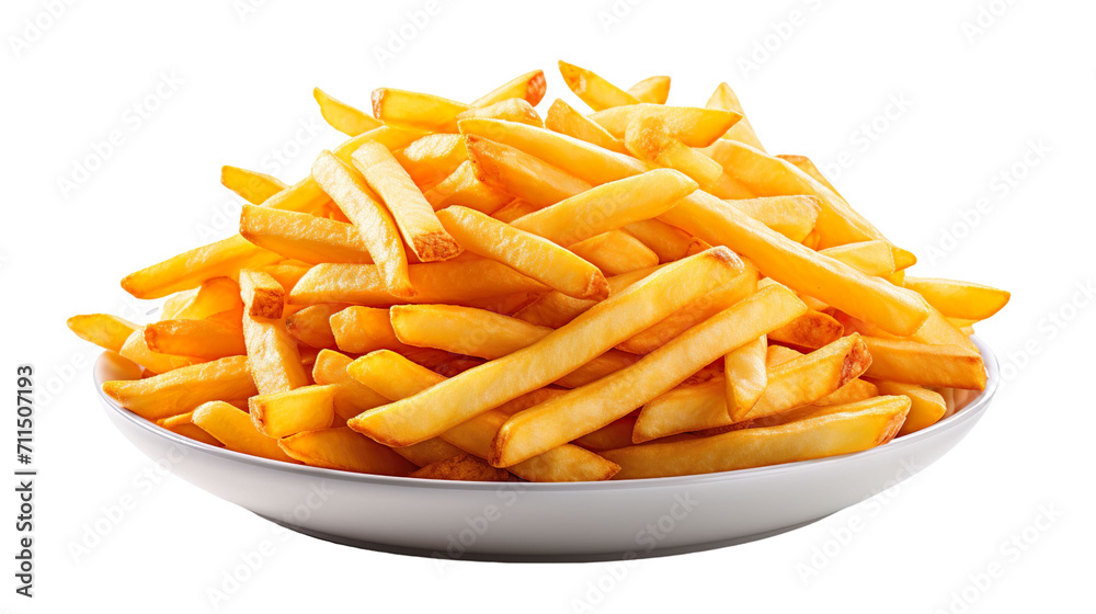 French Fries. Isolated on transparent background. French Fries. Isolated on transparent background.