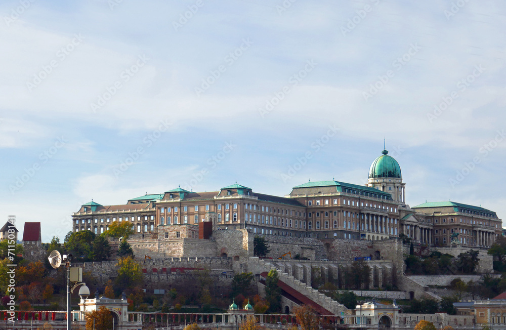 Naklejka premium Burgviertel in Budapest