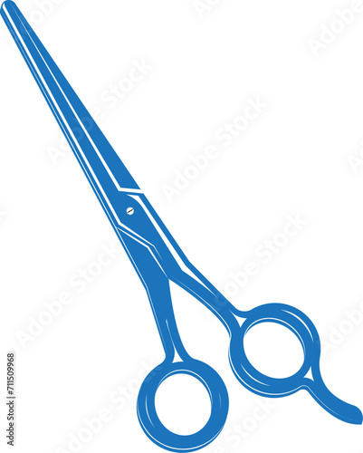 scissors vector icon isolated on transparent background