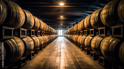 Barrels of Time  Whiskey  Bourbon  Scotch  and Wine Aging in Harmony