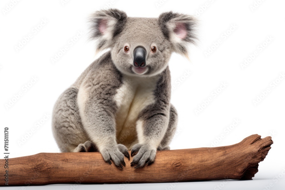 Koala isolated on a white background