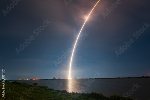 Fototapeta Naklejka Na Ścianę i Meble -  ULA Vulcan Rocket Launch