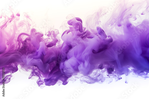 Abstract background with violet, purple smoke